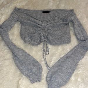 Pretty Little Thing Off the Shoulder top